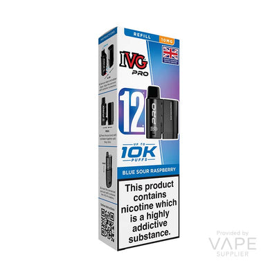 IVG Pro 12 10mg Prefilled Pods Blue Sour Raspberry