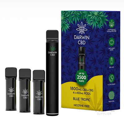 Darwin CBD+CBG 1800mg Prefilled Pod Kit