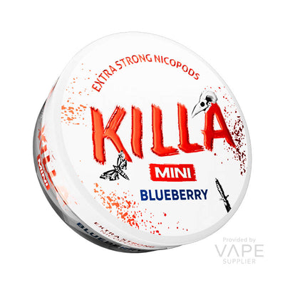 killa mini 16mg nicotine pouches blueberry