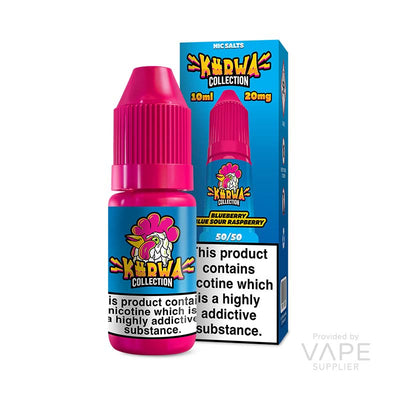 Kurwa Blueberry Blue Sour Raspberry 20mg Nic Salt E-liquid
