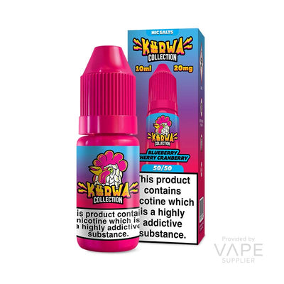 Kurwa Blueberry Cherry Cranberry 20mg Nic Salt E-liquid