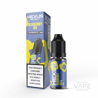 Hexus Blueberry Ice 20mg Nic Salt E-liquid