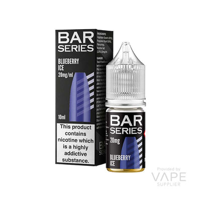 bar series 20mg nic salt blueberry ice