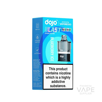 vaporesso dojo blast 6000 pods blueberry ice