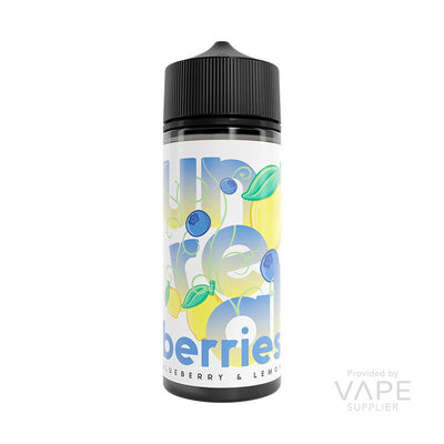 unreal berries blueberry lemon 100ml shortfill