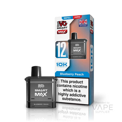 IVG Smart Max Blueberry Peach Prefilled Pods