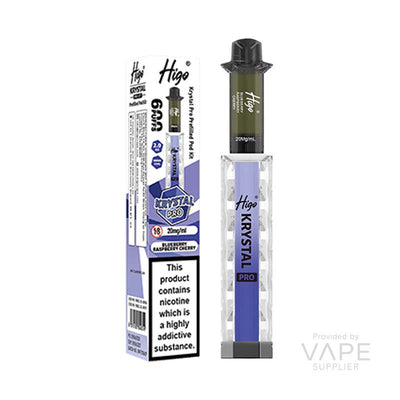 Higo Krystal Pro 20mg Prefilled Pod Kit Blueberry Raspberry Cherry