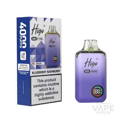Higo Higo BB Set Blueberry Raspberry Vape Pod Kit