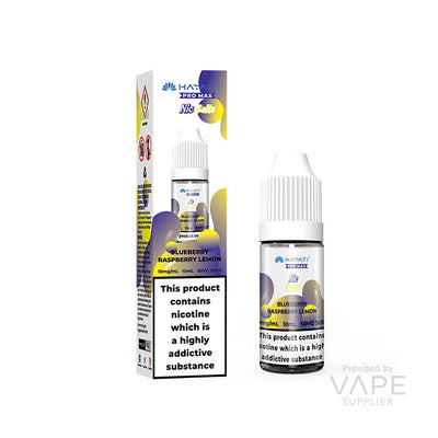 hayati pro max nic salt eliquid 10mg blueberry raspberry lemon