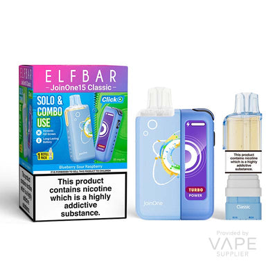 Elf Bar JoinOne15 20mg Prefilled Pod Kit Blueberry Sour Raspberry