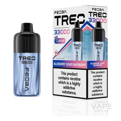 Feoba Treo 33K 20mg Prefilled Pod Kit Blueberry Sour Raspberry