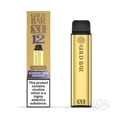 Gold Bar XL 20mg Prefilled Pod Kit Blueberry Sour Raspberry