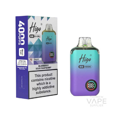 Higo Higo BB Set Blueberry Sour Raspberry Vape Pod Kit