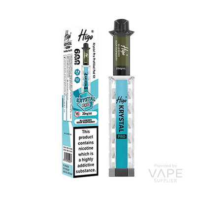 Higo Krystal Pro 20mg Prefilled Pod Kit Blueberry Sour Raspberry