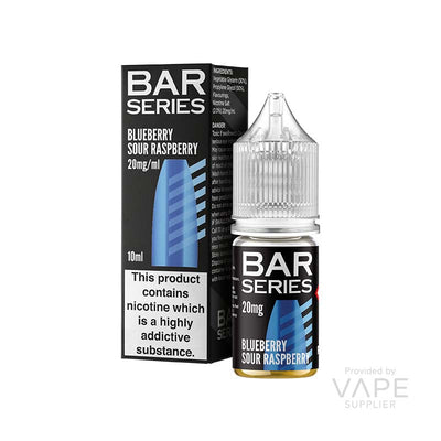 bar series 20mg nic salt blueberry sour raspberry