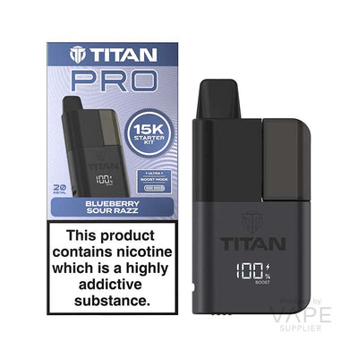 Titan Pro Blueberry Sour Razz 20mg Prefilled Pod Kit