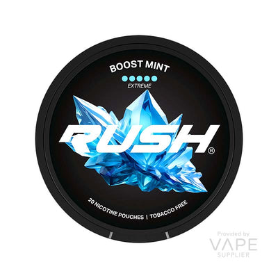 rush extreme 30mg snus nicotine pouches boost mint