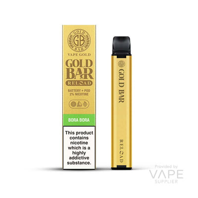 gold bar reload 20mg pod kit bora bora