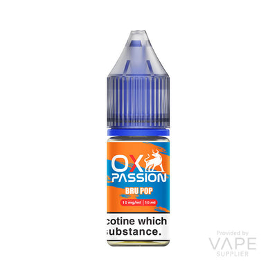 oxva ox passion 10mg nic salt bru pop