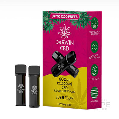 Darwin CBD 600mg (2 x 300mg) Prefilled Pod