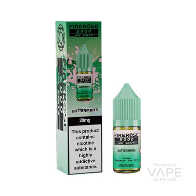 Elux Firerose 5000 Buttermints 20mg Nic Salt E-liquid