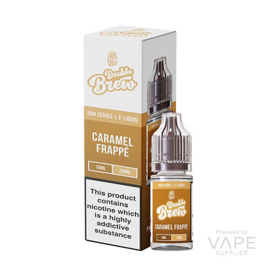 ohm brew double brew 5mg 10mg 20mg nic salt caramel frappe