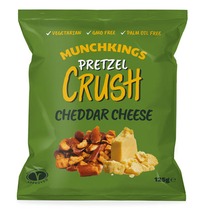 Munchkings Pretzels Cheddar Cheese 125g