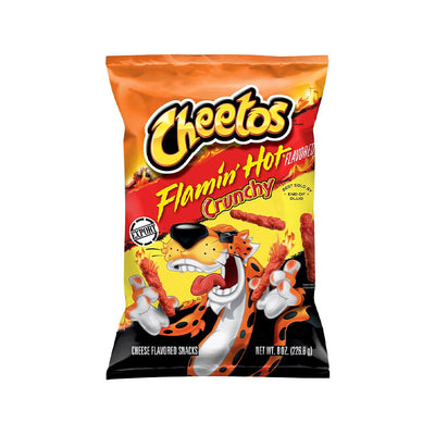 Cheetos 226g RRP £4.99 - LABELS