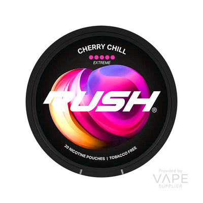 rush extreme 30mg snus nicotine pouches cherry chilli