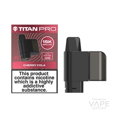 Titan Pro Cherry Cola 20mg Prefilled Pods