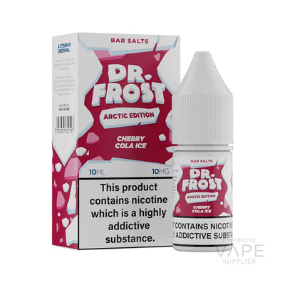 dr frost arctic edition nic salt 10mg cherry cola ice