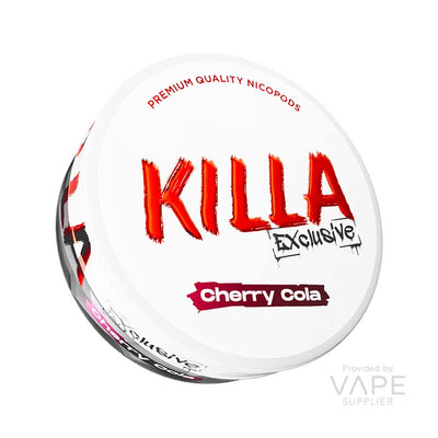 killa exclusive nicotine pouches cherry cola