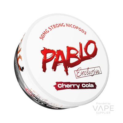 pablo exclusive 50mg nicotine pouches cherry cola