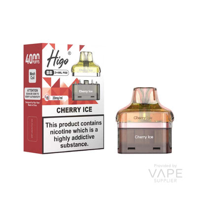 Higo Higo BB Pod Cherry Ice Pre-Filled Vape Pods