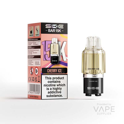 SKE Bar 15K 20mg Prefilled Pods Cherry Ice
