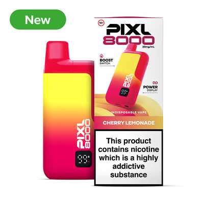 NEW PIXL 8000 20mg Prefilled Pod Kit Cherry Lemonade