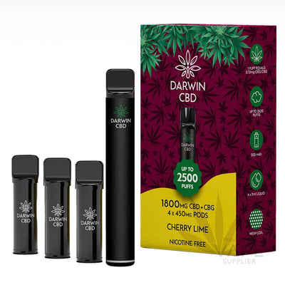 Darwin CBD+CBG 1800mg Prefilled Pod Kit