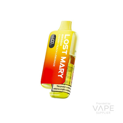 lost mary bm6000 big puff disposable 20mg cherry peach lemonade