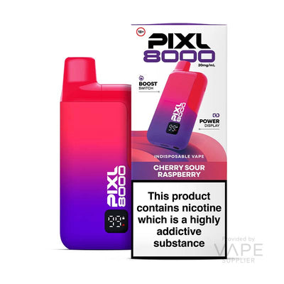 PIXL 8000 20mg Prefilled Pod Kit Cherry Sour Raspberry