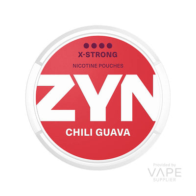 zyn x strong nicotine pouches chili guava