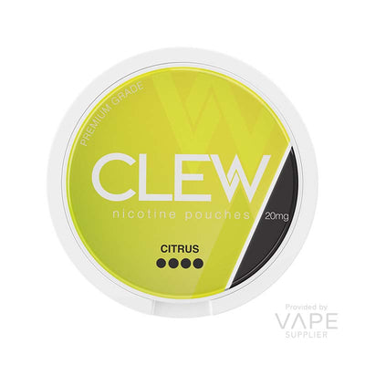 Clew Citrus 20mg Nicotine Pouches