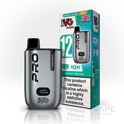 IVG Pro 12 10mg Prefilled Pod Kit Classic Menthol