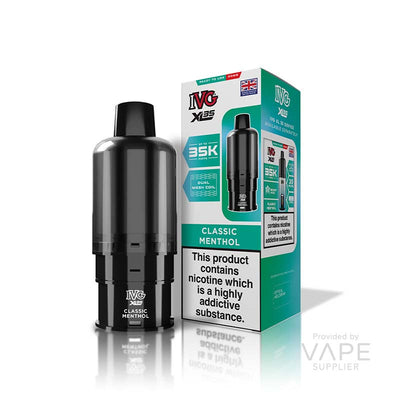 IVG XL 35 Classic Menthol Prefilled Pods