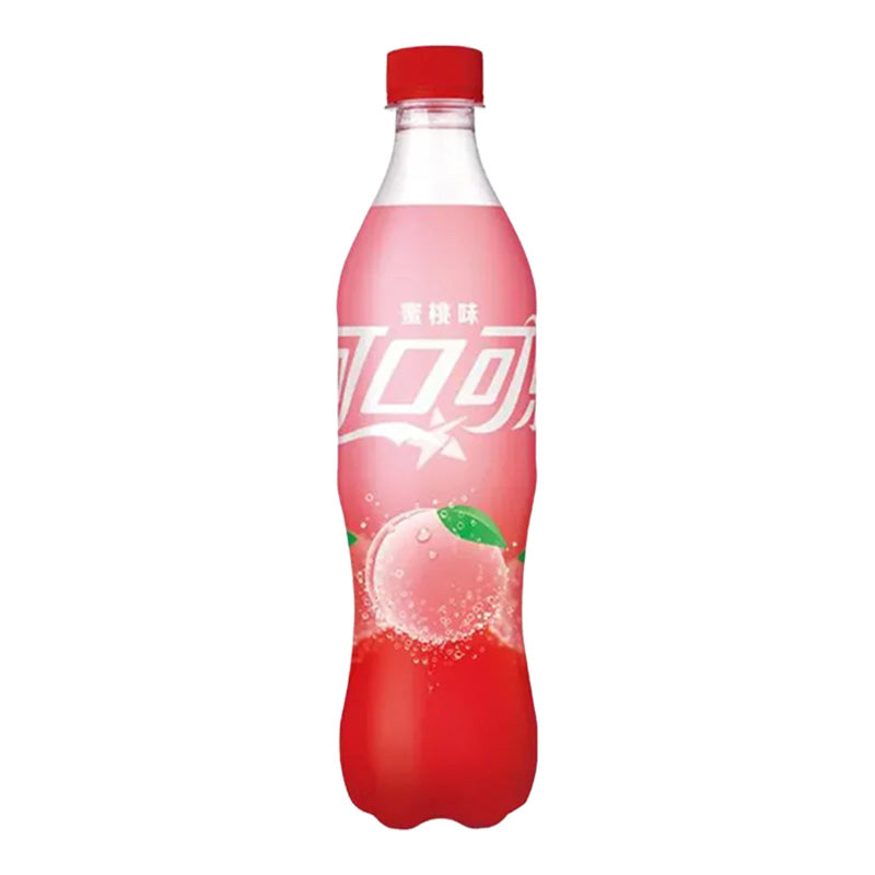 Coca Cola Peach CHINA 500ml RRP £2.49 - LABELS – Vape Supplier Ltd