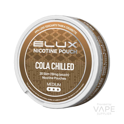 elux nicotine pouches 10mg cola chilled