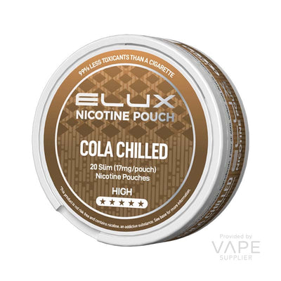 elux nicotine pouches 17mg cola chilled