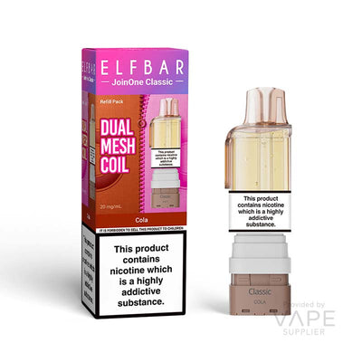 ELFBAR JoinOne15 Classic Prefilled Pods Vape Supplier Ltd ELFBAR JoinOne15 Classic Prefilled Pods Vape Supplier Ltd