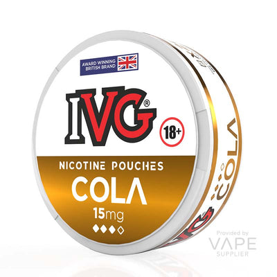 ivg snus nicotine pouches 15mg cola