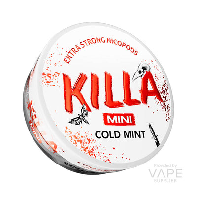 killa mini 16mg nicotine pouches cold mint