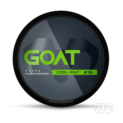 goat nicotine pouches 16mg cool mint